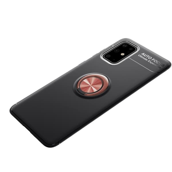 Ringo cover - Samsung Galaxy S20 Plus - Sort / Rødguld Black