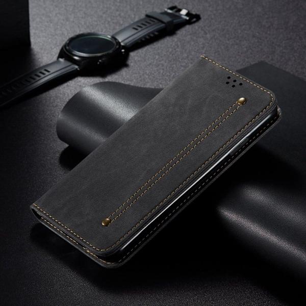 Jeans OnePlus 11 Flip Etui - Sort Black