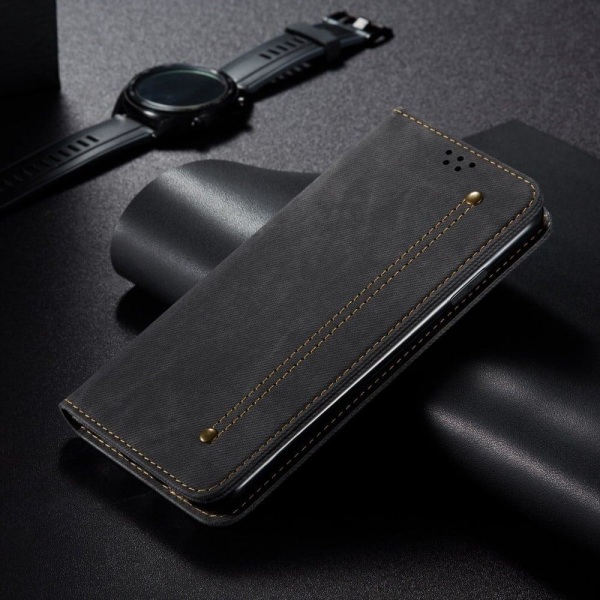 Jeans OnePlus 11 Läppäkotelo - Musta Black