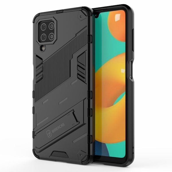 Stöttåligt Samsung Galaxy M32 hybridskal - Svart Svart