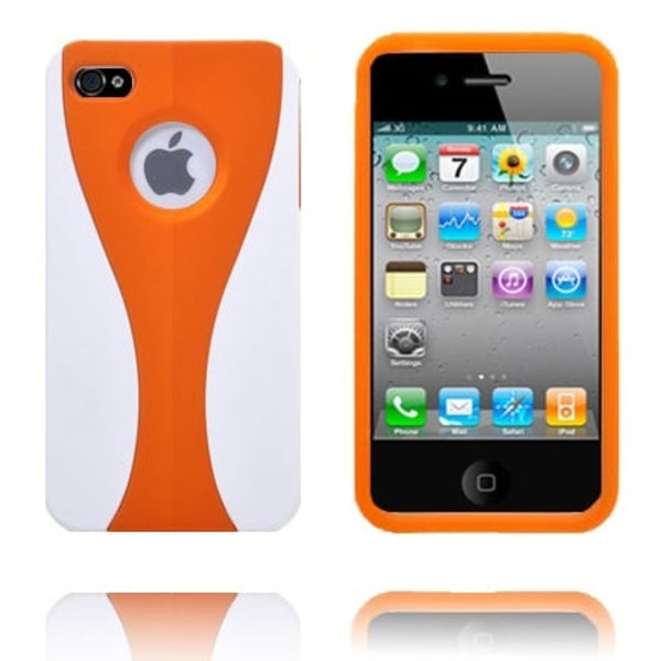 iCurve Snap-On (Oransje) iPhone 4S Cover Orange