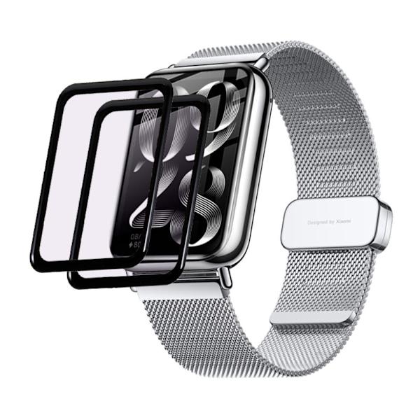 2Pcs Xiaomi Smart Band 8 Pro HD screen protector Transparent