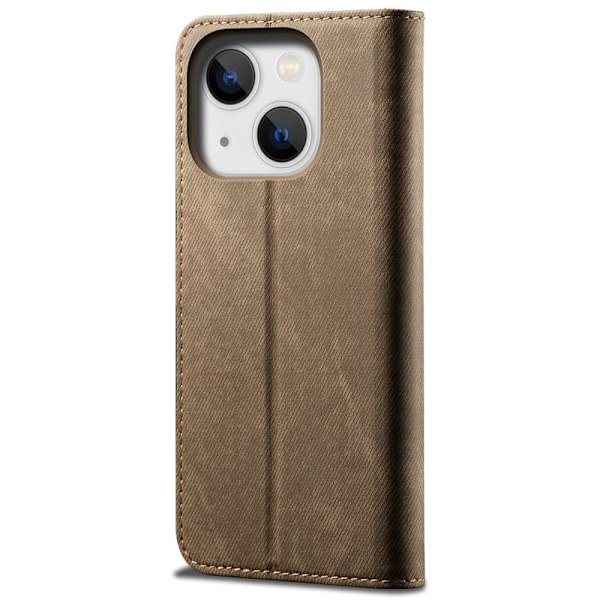 Jeans iPhone 14 Plus fodral - Brun Brun