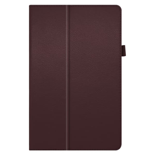 Lenovo Tab M10 FHD Plus Litchi Lær Etui - Kaffe Brown