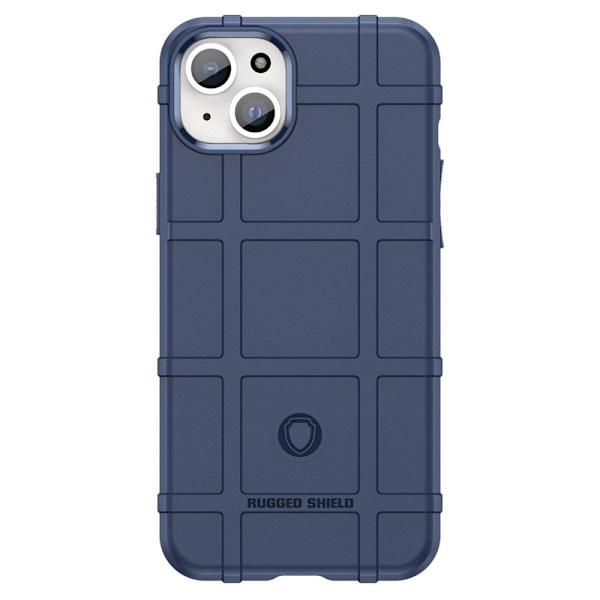 Rugged Shield Etui iPhone 15 Plus - Blå Blue