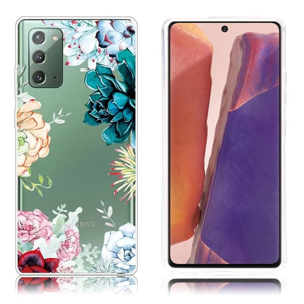 Deco Samsung Galaxy Note 20 cover - Flerfarvet Multicolor