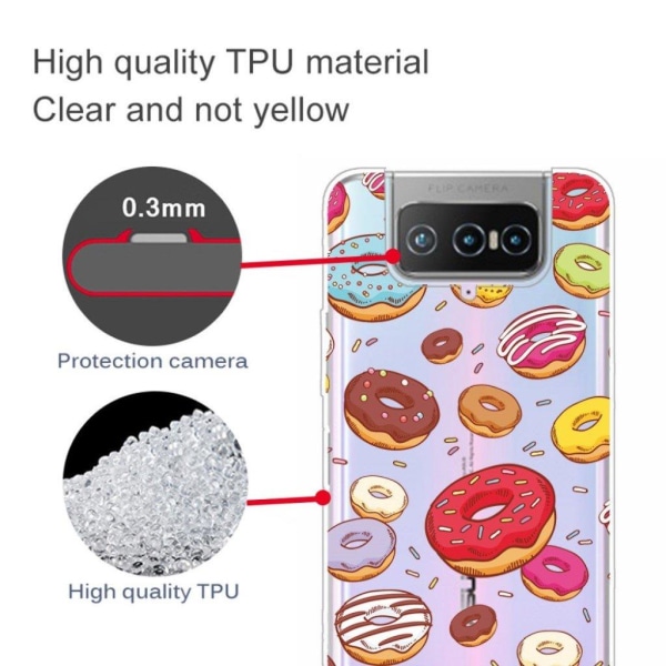 Deco Asus Zenfone 7 Pro cover - Flerfarvet Multicolor