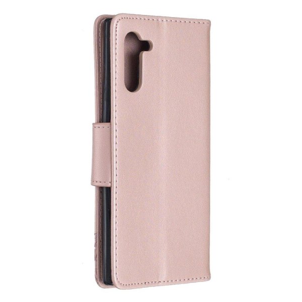 Butterfly Samsung Galaxy Note 10 kotelot - Ruusukulta Pink