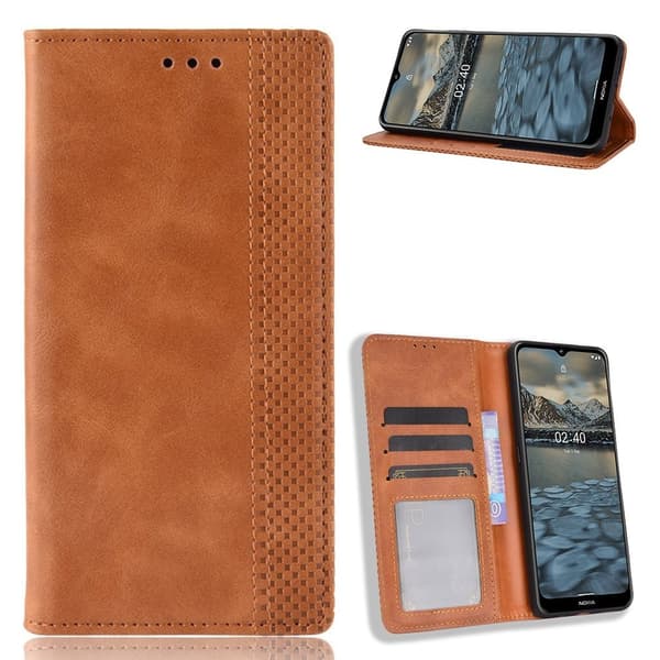 Bofink Vintage Nokia 2.4 nahkakotelo - Ruskea Brown