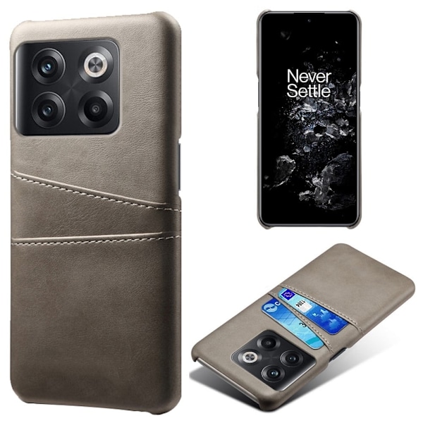 Dual Card Suojakotelo OnePlus Ace Pro / 10t - Harmaa Silver grey