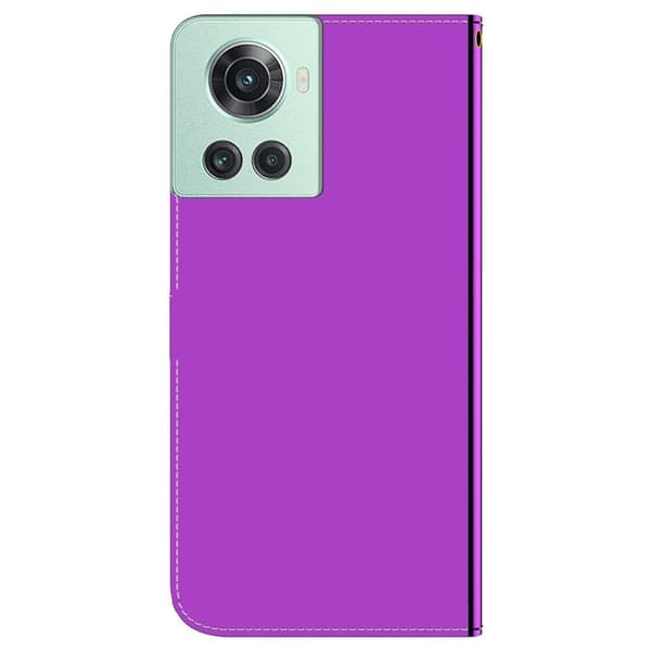 Mirror OnePlus 10R / OnePlus Ace flip-etui - Lilla Purple