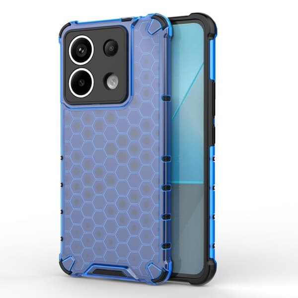 Bofink Honeycomb Xiaomi Redmi Note 13 Pro 5G  / Xiaomi Poco X6 deksel - Blå Blue