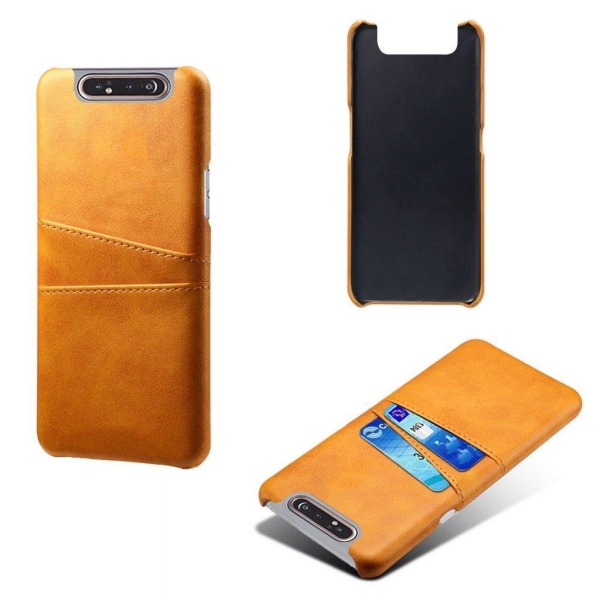 Dual Card Samsung Galaxy A80 kuoret - Oranssi Orange