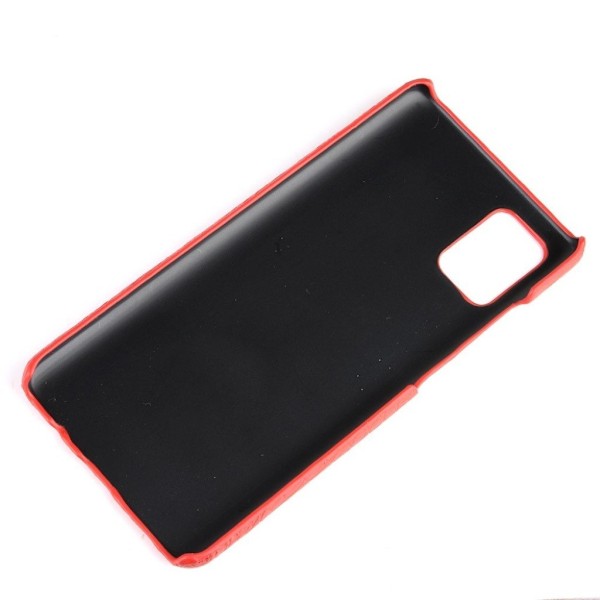 Croco Cover - Samsung Galaxy A71 5G - Rød Red