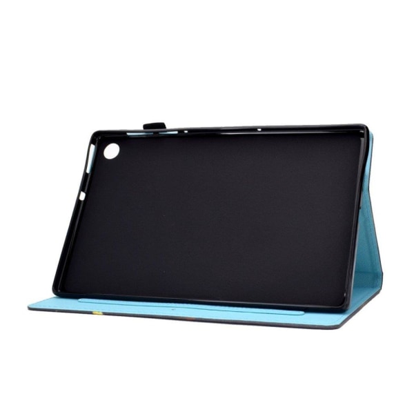 Lenovo Tab M10 FHD Plus pattern printing leather case - Blue and multifärg