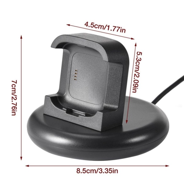 Fitbit Versa 2 round base opladerstation Black