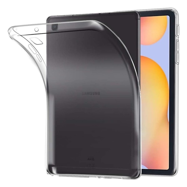 Halvgennemsigtigt, frostet cover til Samsung Galaxy Tab S6 Lite - Transparent Transparent