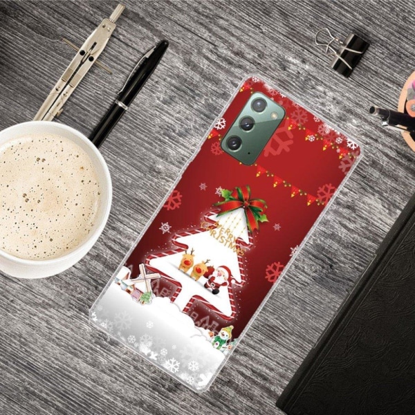 Christmas Samsung Galaxy Note 20 case - White Christmas Tree White