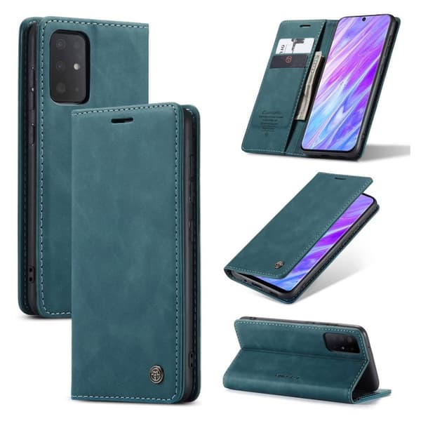 CaseMe Samsung Galaxy S20 Vintage Etui - Grønn Green