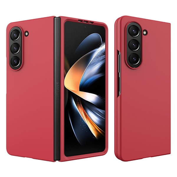 Samsung Galaxy Z Fold5 Slim Cover - Rød Red