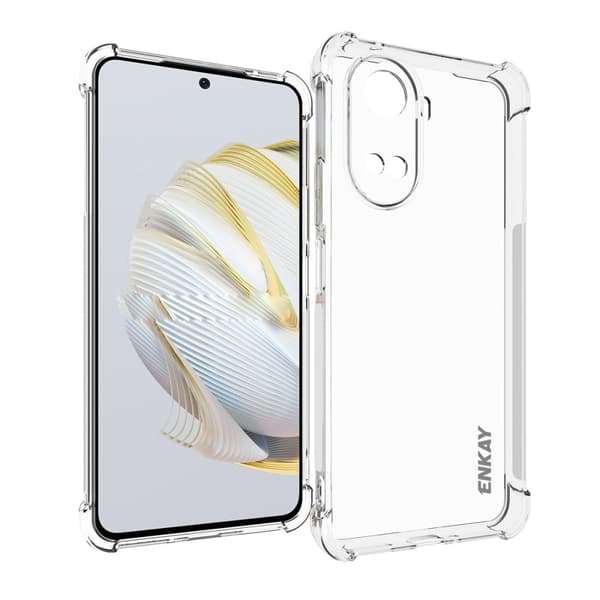 ENKAY klart faldsikkert etui til Huawei nova 10 SE Transparent
