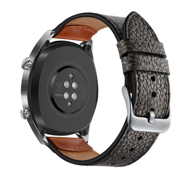 Huawei Watch GT / GT 2 42 / 46mm / Magic genuine leather watch b Svart