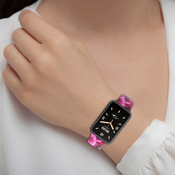 Xiaomi Mi Band 7 Pro cool pattern silicone watch strap - Awaken multifärg