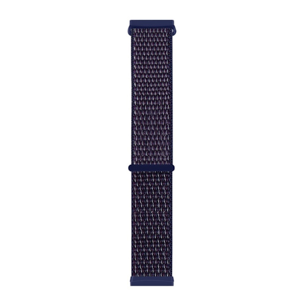Fitbit Sense 2 / Versa 4 nylonhihna - Tummansininen Blue