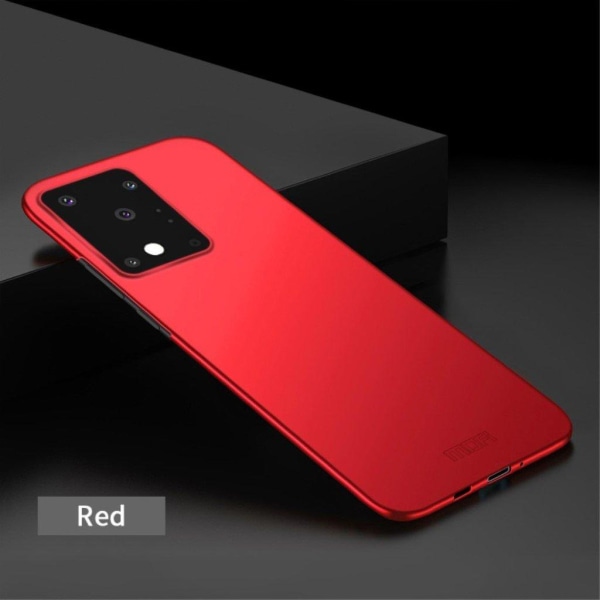 MOFI Samsung Galaxy S20 Ultra slim shield kotelot - Punainen Red