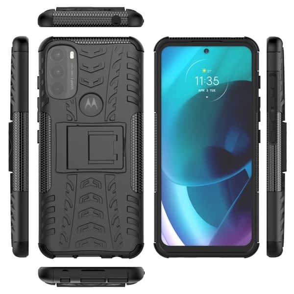Offroad Motorola Moto G71 5G cover - Sort Black