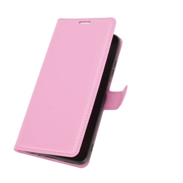 Classic Xiaomi Redmi Note 9T / Note 9 5g Läppäkotelo - Pinkki Pink