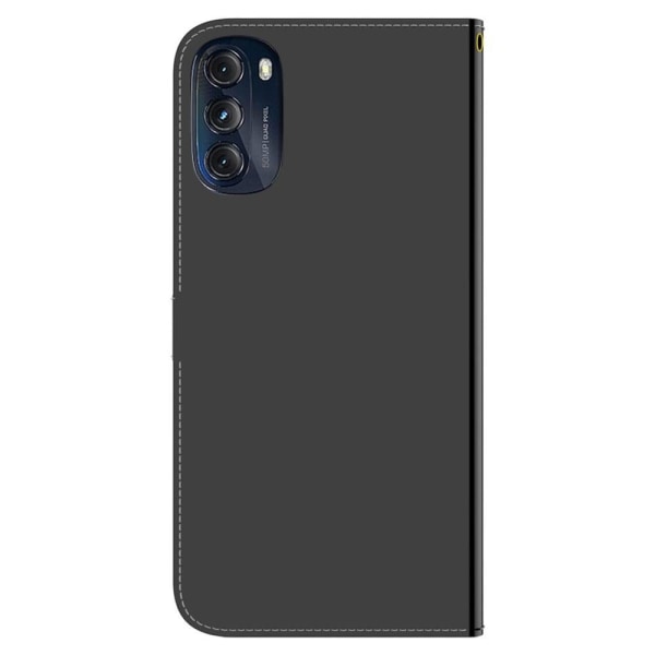 Mirror Motorola Moto G (2022) flip case - Musta Black