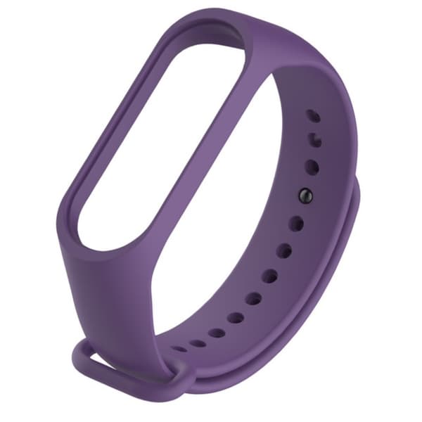Xiaomi Mi Smart Band 4 silikonikellonauha - Violetti Purple