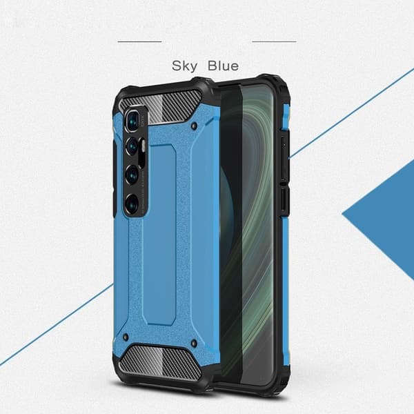 Armour Guard Xiaomi Mi 10 Ultra skal - Blå Blå