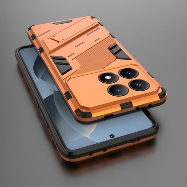 Stötsäkert Xiaomi Redmi K70E skal med modernt utseende - Orange Orange