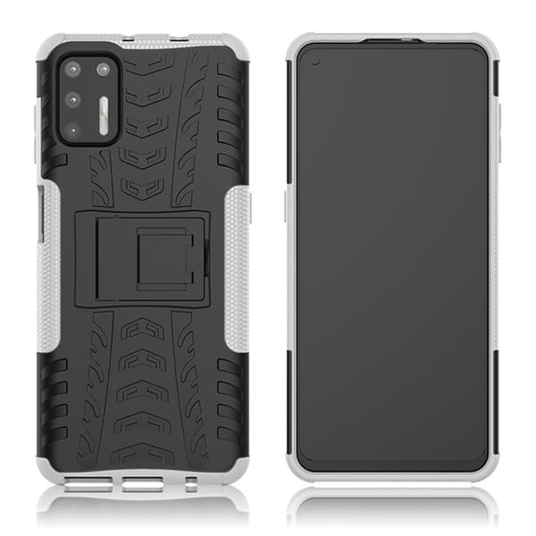Offroad etui - Motorola Moto G9 Plus - hvid White