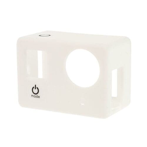Beskyttende silikone etui til GoPro3 & 3+ - Hvid White
