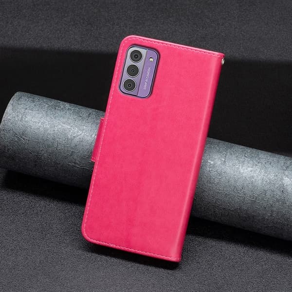 Sommerfugl Nokia G310 / G42 Flip Etui - Rose Pink
