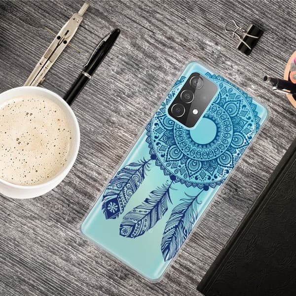 Deco Samsung Galaxy A73 cover - Drømmefanger Blue