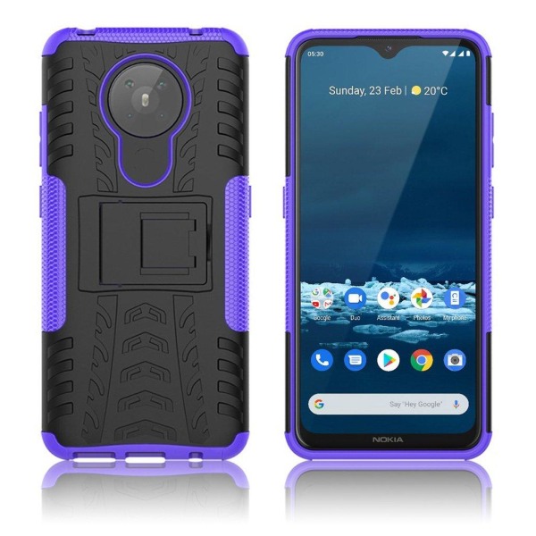 Offroad Nokia 5.3 kotelot - Violetti Purple