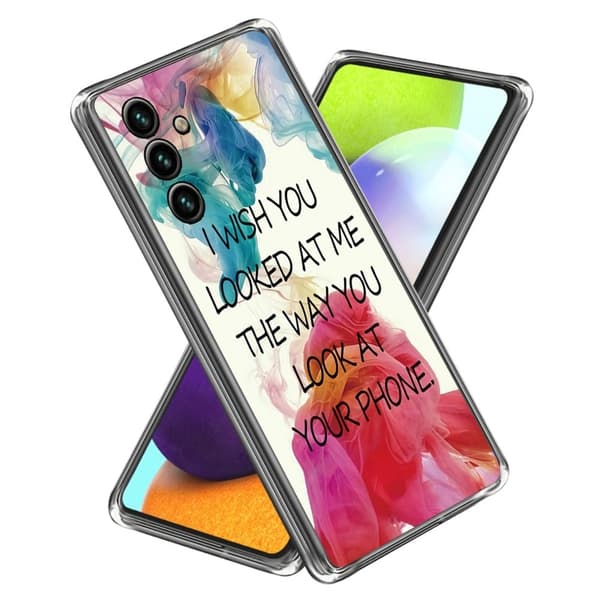 Deco Samsung Galaxy A34 5G Suojakotelo - Looked At Me Multicolor