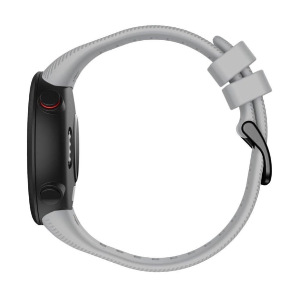 Garmin Forerunner 45 durable silicone watch band - Grey Silvergrå