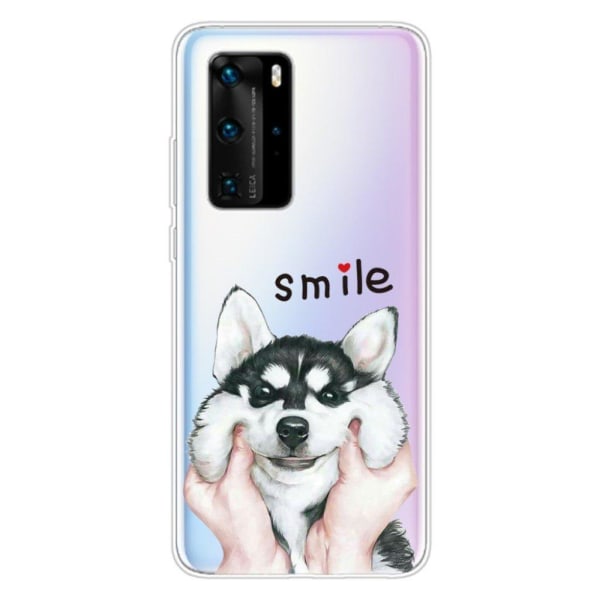 Deco Huawei P40 Pro Cover - Hund Multicolor