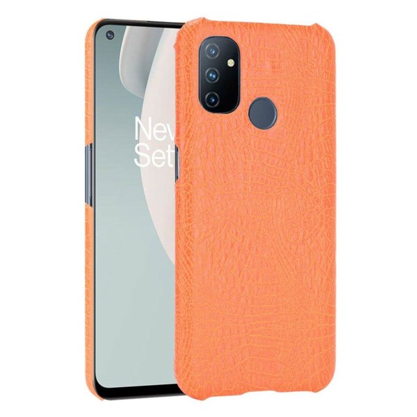 Croco case - OnePlus Nord N100 - Orange Orange
