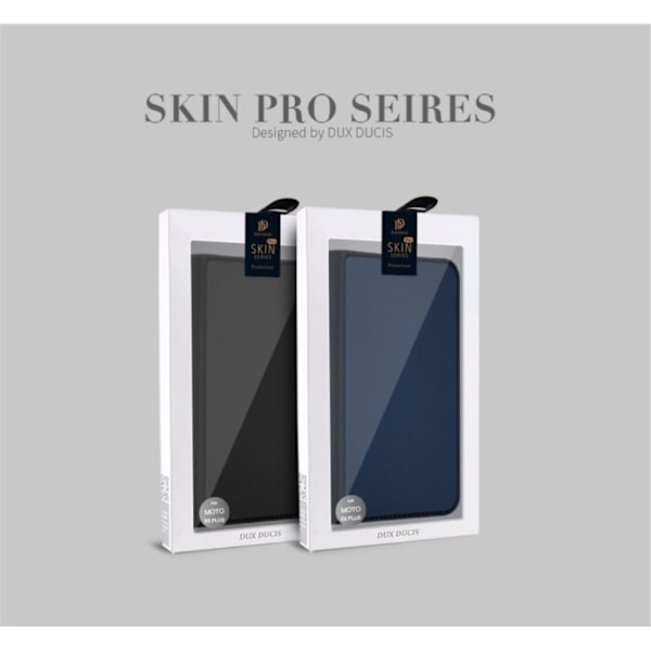 Dux Ducis Skin Pro - Motorola Moto E6 Plus - Sort Black