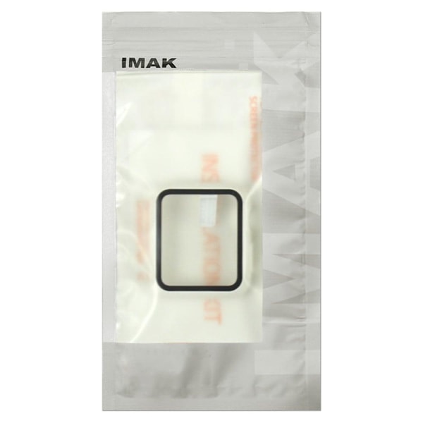 IMAK Apple Watch SE 2022 (44mm) cover med hærdet glas - Hvid White