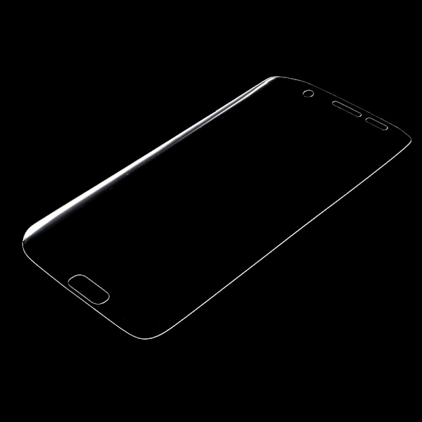 Kurvet skærmbeskyttelsesfilm til Samsung Galaxy S7 Edge - Transparent Transparent