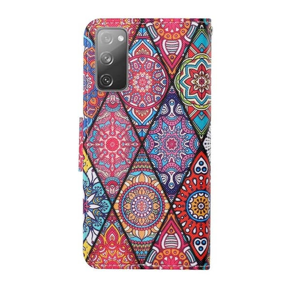 Wonderland Samsung Galaxy S20 FE 5G / S20 Fe Flip Etui - Mandala Mønster Multicolor