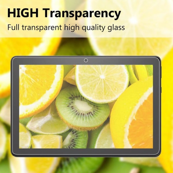 Amazon Fire HD (2021) arc edge tempered glass screen protector Transparent