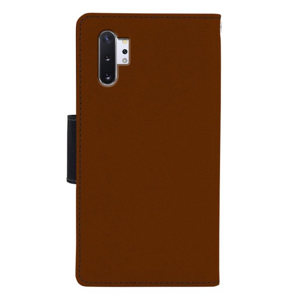 MERCURY Fancy Diary - Samsung Galaxy Note 10 Plus - Brown Brown